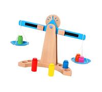 BESPORTBLE Balance Bois Jouet Éducatif pour Garçon Fille Apprentissage Précoce Calculs Numériques Simples