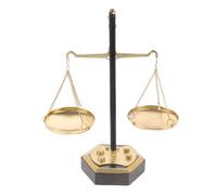 BESPORTBLE Balance Décorative en Métal 9X20X235 CM Sculpture D’Équilibre Justice pour Bureau et Maison Décoration Intérieure Symbolique Avocat Œuvre D’Art Élégante pour Table et