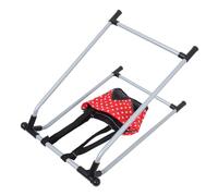 BESPORTBLE Balancelle Miniature pour Poupées de Simulation pour Décoration de Scène de Jeu de Rôle Accessoire de Maison de Poupées Rouge