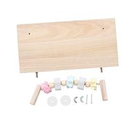 BESPORTBLE Balançoire pour Perroquets avec Pierre à Mordre Jouet De Molaire pour Perroquets De Compagnie Accessoire pour Animaux De Compagnie