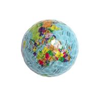 BESPORTBLE Balle Entraînement de Golf Double Motif Terre Balle de Practice Colorée pour Améliorer Le Swing pour Entraînement Intérieur et Extérieur