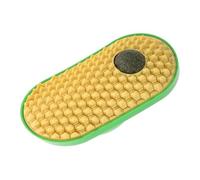 BESPORTBLE Balle Jouet à l'herbe à Chat Chaton Lui-même Boules comestibles pour Chat Gratte-Visage de Chat Boules d'herbe à Chat Plantes d'herbe à Chat pour Chats d'intérieur Abdos Yellow