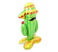 BESPORTBLE Ballon Gonflable en Aluminium Forme Cactus 4d Debout 1 Pièce, Décoration Fête Hawaïenne, Ballon Cartoon Cactus, Accessoire Anniversaire Été, Décoration Tropicale