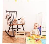 BESPORTBLE Banc Décoratif Miniature Pin pour Décoration Maison Bureau et Accessoire Photo Petite Chaise Bois pour Maquette et Jardin Miniature