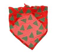 BESPORTBLE Bandana Triangulaire De Noël pour Chien Accessoire Festif Et Doux pour Animaux De Compagnie pour Fêtes De Noël Célébrations