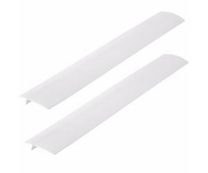 BESPORTBLE Bande Combleur D'espace pour Cuisinière 2 Pièces 63,5 Cm Blanche Résistante la Chaleur Anti-éclaboussures Cuisine et Four Accessoires la Cuisine