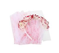 BESPORTBLE Bandeau de mariée fantôme voile gothique bandeau tête de mort rose voile de mariée halloween costume de mariée morte pour femme jour du voile mort Engrener