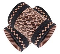 BESPORTBLE Bandeau de Poignet de Compression Élastique en Nylon Aiguille de Cuivre Taille S 1 Paire - Bracelets de Sport pour Basketball Football et Course à Pied Support Articulaire et