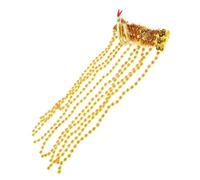 BESPORTBLE Bandeau Égyptien Serpent à Perles Doré Costume Égyptien Femme Déguisement Fête Halloween Carnaval