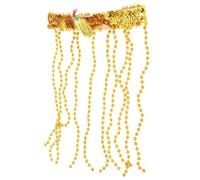 BESPORTBLE Bandeau Égyptien Serpent Doré, Coiffe Perlée Paillettes, Accessoire Costume Femme, Décoration Halloween, Bijou Tête Pour Fête Costumée, Style Antique