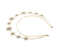 BESPORTBLE Bandeau Étoile à Six Branches Accessoire de Cheveux Élégant pour Événements Spéciaux Parfait pour Célébrations et Séances Photo
