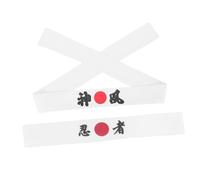 BESPORTBLE Bandeau Japonerie Réutilisable Bandeau De Chef Sushi Style Bushido Respirant Confortable Pour Karaté, Halloween, Soirée Déguisée