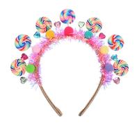 BESPORTBLE Bandeau Sucette Mignon : -tête Dessin Animé pour Filles, Accessoires pour Cheveux pour Tout-petits pour Les Fêtes D'anniversaire Et Les Fêtes de Fin D'année, Design Multicolore