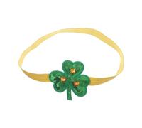 BESPORTBLE Bandeaux Festival Irlandais bandeau de trèfle bandeau vert irlandais chapeau de la saint patrick accessoires de la saint patrick Costume de la Saint-Patricks polyester