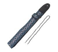 BESPORTBLE Bandoulière Ajustable et Cuir pour Ukulélé avec Motif Unique Sangle Épaule pour Soprano et Ténor pour de Noël et