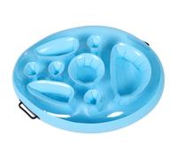 BESPORTBLE Bar à Glace Flottant avec Porte Gobelets pour BBQ et Pique Niques Plateau Multi Fonctionnel pour Nourriture et Boissons