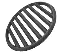 BESPORTBLE Barbecue Ronde Fonte Plaque Fond Support Foyer Cheminée Cuisine Extérieure Camping Pique-