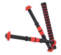 BESPORTBLE Barre de Connexion pour Haltères avec Écrous Tige Robuste Acier PVC Mousse Transformez Haltères Barre Haltérophilie Installation Facile Équipement Fitness Unisexe