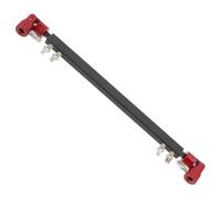 BESPORTBLE Barre de Liaison Pédale Double Batterie Métal Robuste pour Kit Batterie Tige de Pédale Caisse Claire Résistante Rouille Accessoire de Remplacement Facile à Installer