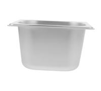 BESPORTBLE Bassine Carrée En Acier Inoxydable Plateau De Table À Vapeur Design Esthétique Moderne Manipulation Sûre Parfait Pour Les Restaurants Buffet