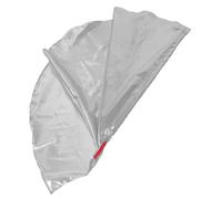 BESPORTBLE Belly Dance Flag Props Semi Circle Silky Worship Banners With Scalable Rod For Pentecostal Church Dance Teams And Stage Performances