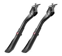 BESPORTBLE Béquille Vélo Réglable Alliage Aluminium avec Support Antidérapant pour Vtt Vélo de Route et Terrains Irréguliers Pied de Parking Renforcé