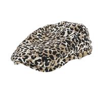 BESPORTBLE Béret Femme Chic Imprimé Léopard en Polyester Respirant et Ajustable, Style pour Printemps et Automne, Accessoire pour Dame Élégante