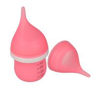 BESPORTBLE Biberon pour Chaton, Biberon pour Chiot en Silicone Rose, Tétine Réaliste Anti-colique, pour Chatons -nés et Petits Animaux, Maisons et Centres Vétérinaires