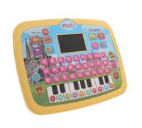 BESPORTBLE Bilingue Éducatif Tablette Apprentissage Espagnol pour Garçon Fille avec Écran LED Interactif Orthographe et Prononciation Éducatif Multifonction pour Tout Petits