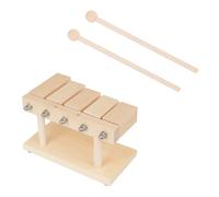 BESPORTBLE Bloc de Percussion Bois pour Garçon Fille Musical Éducatif Simple et Instrument Rythmique pour Éveil Musical et Développement des Compétences Parent Garçon Fille
