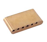 BESPORTBLE Bloc de Tremolo Laiton pour Guitare Compatible Mim Classic Player et Import Remplacement et Facile à Installer sans Accessoires
