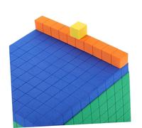 BESPORTBLE Blocs Mousse Mathématiques Base Dix Éducatif et Sûr pour Garçon Fille Apprentissage des Développement Précoce Déveil et Calcul