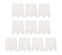 BESPORTBLE Blocs Réfrigérants Réutilisables 200G pour Climatiseur et Transport Alimentaire Accumulateurs de Froid Compacts Blancs Lot de 10 Pièces Adaptés à la Conservation et Expédition