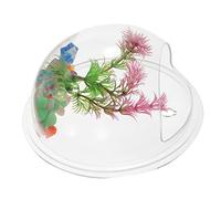 BESPORTBLE Bocal à Poisson Rouge Mural Bol Pot pour Plantes d'intérieur Pots pour Plantes d'intérieur Faux Usine Decoration Mural décoration Mural Vase Mural en Acrylique Vase Acrylique Mural