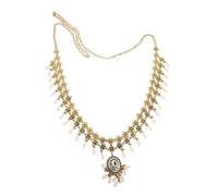 BESPORTBLE Boho Ethnic Waist Chain Belt With Rhinestone Tassels Long Exotic Geometric Waist Jewelry For Women Dance Party And Festival Outfits