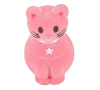 BESPORTBLE Boîte à Bagues de Chat Rose, Coffret à Bijoux Petit Format, Étui de Rangement pour Bagues et Boucles D’oreilles, Présent Fiançailles et Mariage, Design Cartoon Compact