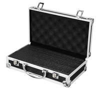 BESPORTBLE Boîte à Outils Alliage Aluminium avec Serrure Valisette de Rangement Robuste et Légère Mallette Multifonction pour Outils et Instrumentation Protection Anti-Chute avec Mousse