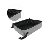 BESPORTBLE Boîte Chat Bassin Filtres De Fontaine à Eau pour Chat Lingettes Casier à Litière Trousse Bacs à Litière Distributeur Toilettes Fontaine à Eau Chaton Pipi Jouets pour Chats Grey