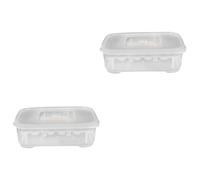BESPORTBLE Boîte De 2 Pièces incubateur reptibateur couveuse pour de Reptiles reptivation Caterpillar thermometre Animal Rampant thermomètre Egg Incubator termometre thérmométre Blanche