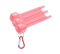 BESPORTBLE Boîte De Fléchettes Changer Planche Populaire Souffler Magnétique Disque Cible Accessoires pour Pointe en Acier Fléchettes à Bière Électronique Pro Rouge Plastique