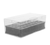 BESPORTBLE Boîte de Rangement Plastique pour Piles AA et AAA, Petit Boîtier Porte-Piles Compact, Organisateur de Stockage pour Batteries Rechargeables, pour Maison, Bureau et Voyage
