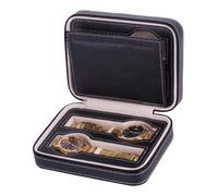 BESPORTBLE Boîte De Rangement pour Montres Compartiments Rembourrés Étui De Voyage pour Protéger Les Montres Sac De Voyage Organisateur Intérieur pour Collection