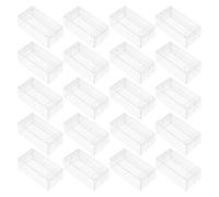 BESPORTBLE Boîte D'exposition Transparente pour Mini Voitures 120 Pcs, Étui de Rangement en PVC 30x40x82 Mm Épaisseur 3,5 Mm, Conteneur Pratique pour Jouets de Collection et Stockage Ménager