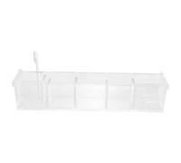 BESPORTBLE Boîte Filtre d'aquarium Water Filter Accessoires pour Aquarium Entretien Facile Filtre réservoirs éponge Poisson filtres pour Aquarium Fournitures d'aquarium Acrylique Transparent