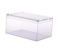BESPORTBLE Boîte Reptiles Cas d'élevage de Tortues de Tortue Terrarium de Geckos Mini-clôture Terrarium Acrylique Terrarium araignée Transparent pour Reptile pour Reptile
