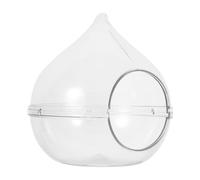 BESPORTBLE Boîte Salle De Bain des Hamsters Hamster d'Inde Pipi Lavables Piscine Jouets De Bébé Salle De Bain Gerbille Cages Cool Hamster Jouets De Lettre Chiens Transparent Acrylique