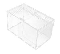 BESPORTBLE Boîte Terrarium pour Reptiles Cage à Serpent Portable Cage à Serpent Domestique Habitat du Réservoir De Reptiles Réservoirs De Tortues Accessoires Geckos Acrylique Transparent