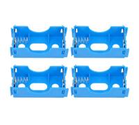 BESPORTBLE Boîtier de Batterie Plastique 1 Pile Bornes, 4 Pièces Couleur Aléatoire, pour Expériences Électriques en Série et Parallèle, Instrument Pédagogique Physique Couleur Aléatoire