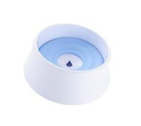 BESPORTBLE Bol à Boire Anti-Projections pour Animaux De Compagnie Grand Modèle Flottant Bleu Distributeur Eau Pratique Et Facile à Nettoyer