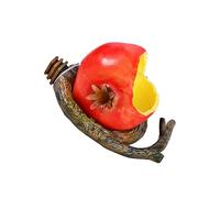 BESPORTBLE Bol d'alimentation des Oiseaux De Fruits Mangeoire Bol De Perroquet Tasse De Nourriture pour Oiseaux Contenants De Nourriture pour Perroquets Accessoires De Cage à Oiseaux Rouge
